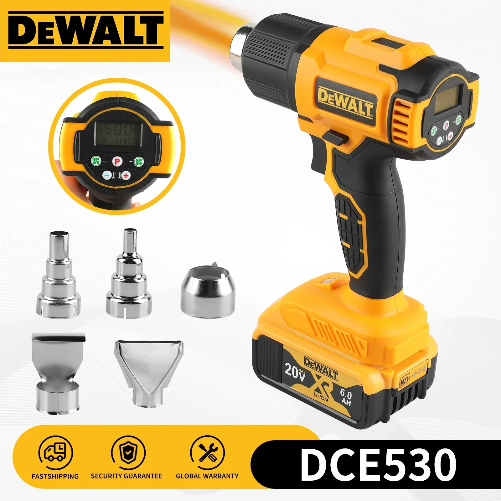 Heat Gun Small - DeWALT DCE530 – аккумуляторный термофен 20