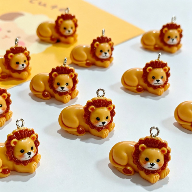 Resin Crafts Diy - 6 шт. подвесок в виде милых