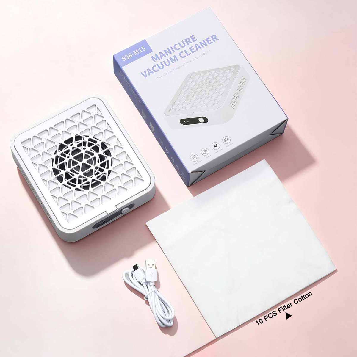 Vacuum Chamber Small - Мощный пылесос для ногтей DianaBeauty, 4200