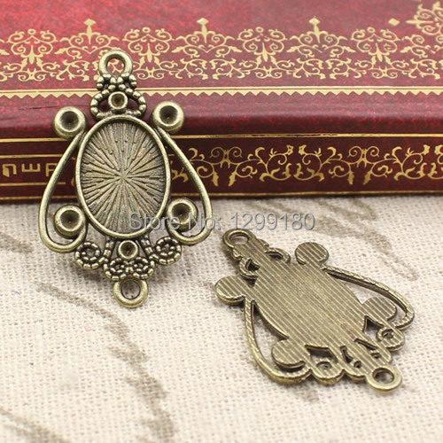 50 шт./лот сплав бронзовый тон – обзор и цена Bezels Set Pendant