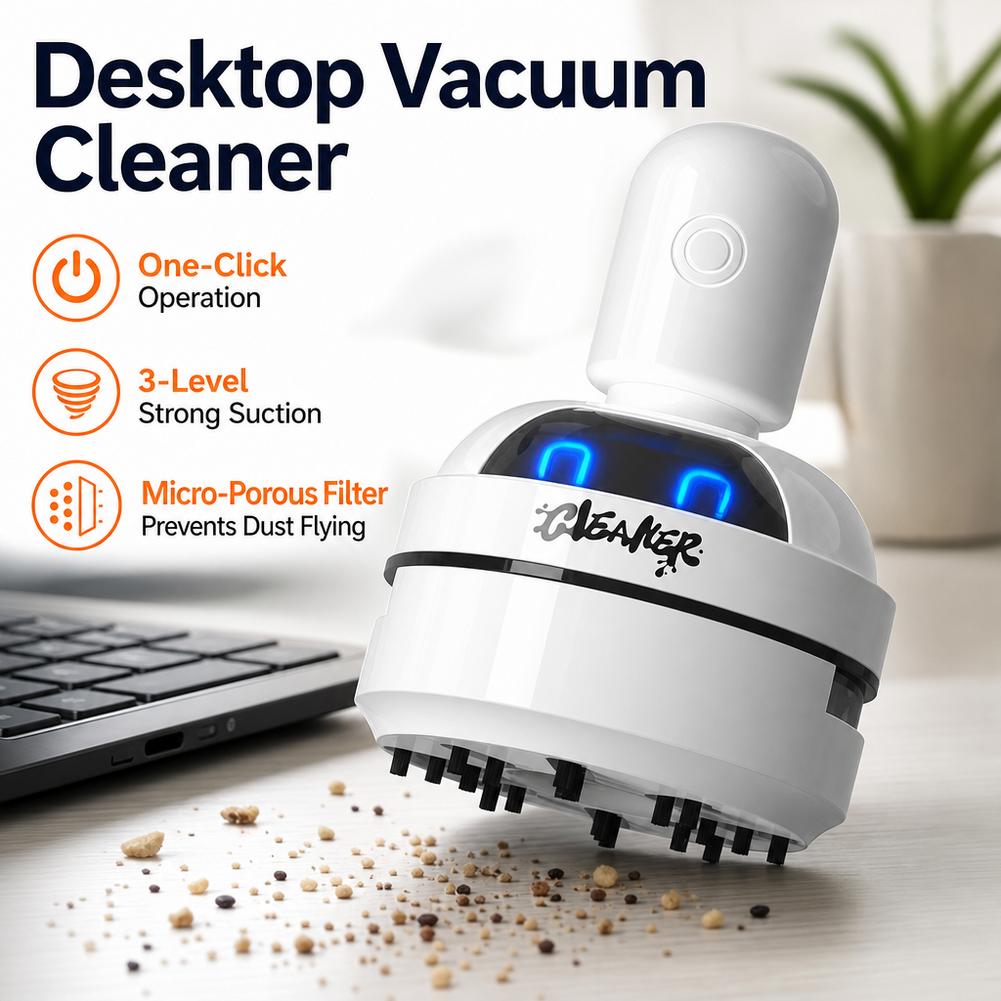 Настольный мини-пылесос с функ – обзор и цена Vacuum Chamber Small